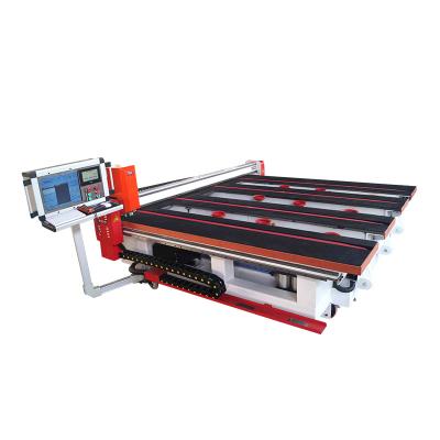 China Fully Automatic High Efficiency All In One Automatic CNC Loading Glass Cutting Machine With Breaking Table for sale