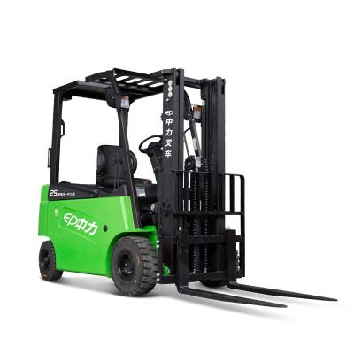 China Factory Customizable Battery Capacity 2.5 Ton Electric Forklift High Performance Electric Forklift for sale