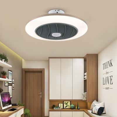 China Environmental Protection Bedroom Fan Ceiling Lamp Dining Room Macaron Art Nordic Thin Wood Lamp for sale