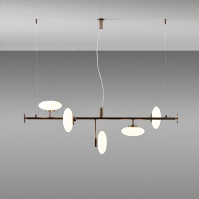 China Iron modern light luxury post modern minimalist chandelier nordic dining room living room for sale