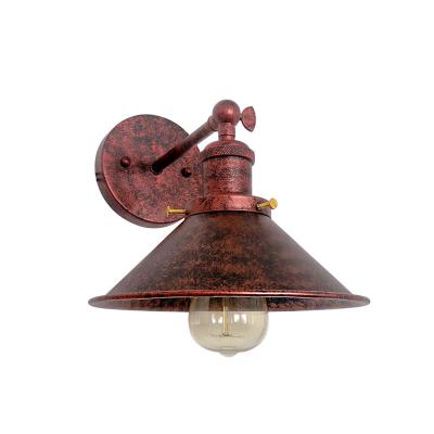 China Wholesale Eco-friendly Retro Wall Light Industrial Style Factory Style Wall Track Light Fancy Wall Mount Metal Lamp for sale