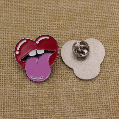 China Europe Hot Sale Cheap Wholesale Enamel Pins With Customized Shape for sale