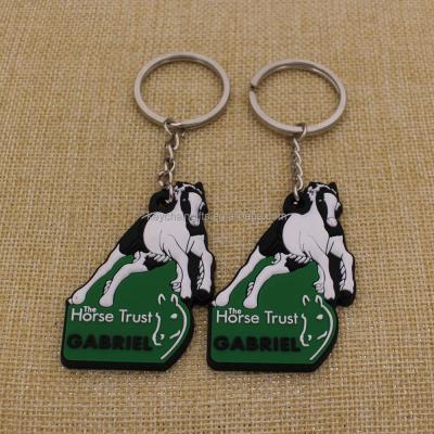 China Rubber Custom Your Own Design 2D Silicone Key Chain Cheap Soft PVC 3D Key Chain for sale