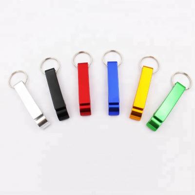 China Viable Custom Colored Cheap Engraved Bottle Opener Keychain for sale