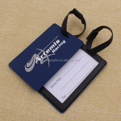 China Custom 2D PVC High Quantity Travel Tag Travel Luggage Tag for sale