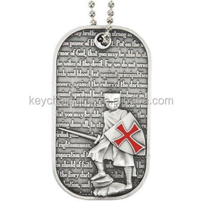 China Europe Souvenir Armor Of God Dog Tag Gifts for sale