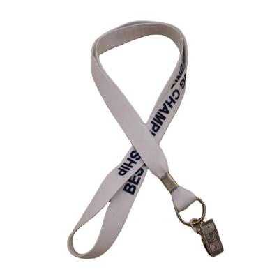 China Free Sample Promotional Manufacturer Custom Printed Polyester Neckline Band With Logo Hot Sale OEM Polyester Lanyard Customization for sale