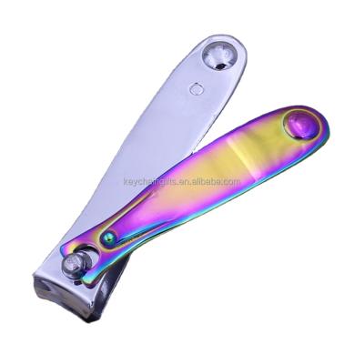 China Custom Finger Promotion Gifts Laser Carbon Steel 777 Nail Clipper for sale