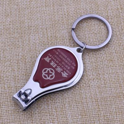 China Custom Epoxy Printing Toe Nail Clipper Logo Laser Logo Nail Clippers for sale