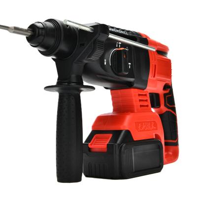 China MINRUI 18V Demolition Electric Air Jack Machine Tools Rechargeable Battery Charger Cordless Hammer Drills MR6801 for sale