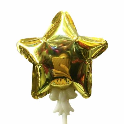 China China Wholesale Thick Eco-friendly Foil Star Self Inflating Balloons Globos For Happy Birthday Party And Flower Or Food Decoration for sale