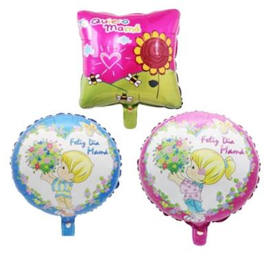 China Eco-Friendly Decoration 18Inch Te Amo Mama Foil Balloon Spanish Mather's Day for sale