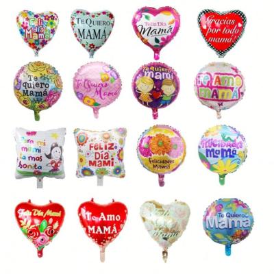 China Factory Mother s Day Decorations Feliz Diameter Mum Printed Helium Party Espana Balloon Supplier Eco - Friendly for sale