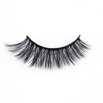 China Wholesale Supply Crisscross Mink Lashes Eyelashes Box Packages 15mm Reusable Natural Beauty for sale