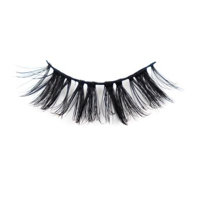 China Real Mink Natural Lightweight Lashes Eyelashes Crisscross Packaging 16mm Custom Packaging Box for sale