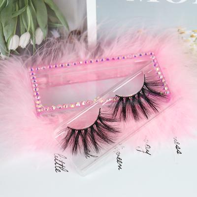 China Crisscross Hot Products Wholesale Private Label Custom Mink Eyelashes Packaging Box for sale