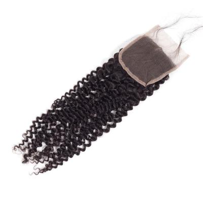 China 5x5 Deep Wave Lace Closure With Free Medium Remy Curly Human Hair Closure Betty Baby Hair Lace Front Swiss Brazilian Deep Wave Closure for sale