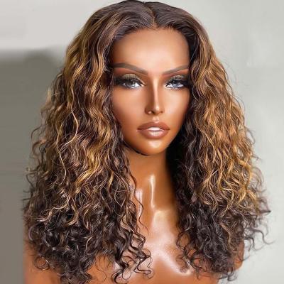 China Short Bob Black Women Brazilian Pre Highlight Wig Hair Wigs Plucked With Baby Hair Body Wave Lace Up Front Wig Betty Hair for sale