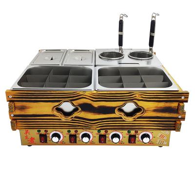 China Commercial Catering Custom Oden Noodle Cooker and Fryer 3 in 1 Commercial Electric Oden Machine for sale