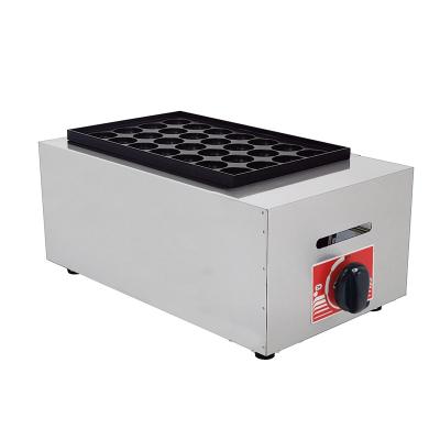 China 28 Hole Commercial Gas Fish Ball Octopus Dish Commercial Catering Machine Single Shrimp And Egg Takoyaki Machine for sale