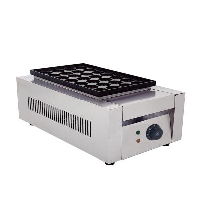 China 28 Hole Commercial Catering Single Dish Octopus Ball Machine/Electrically Heated Fish Ball Stove/Shrimp and Egg Takoyaki Machine for sale