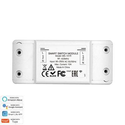 China PC Smart Switch For All Smart Home Appliances Smart Voice Control Wifi Life Smart Switch Module for sale