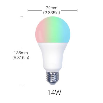 China Factory Sale RGB Vintage Wireless Colorful Smart Light Bulb LED Wifi Remote Control Energy Saving Light Bulb Music Speaker Bulb for sale