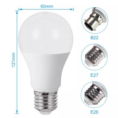 China Modern Microwave Motion Sensor Light Bulb Radar E26 Motion Security LED Light Bulb for sale