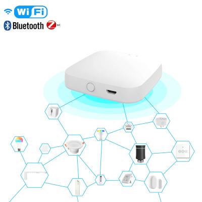 China Zigbee Ble Tuya Wifi Zigbee Smart Hub Smart Home Architecture Smart Hub Integration Support Hub Smart Home Gateway for sale