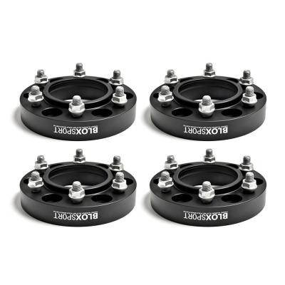 China BLOXSPORT Automotive Car Customized Aluminum Alloy Center Hub Wheel Spacers Adapters For Cars SUV 6 Hook 6x139.7 6x5.5 4X4 25mm-100mm Thick for sale