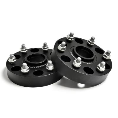 China 6061T6 / 7075T6 6x139.7 67.1Hubcentric Forged Aluminum Wheel Spacer Forged 6061t6 Black Anodized With Grade 12.9 Studs For Mitsubishi Pajero Montero L200 Triton for sale