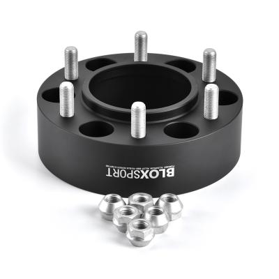 China Aluminum Alloy 6061-T6 or 7075-T6 Forged BONOSS Black Center Hub Wheel Spacers 6X5.5 For Toyota FJ Cruiser for sale