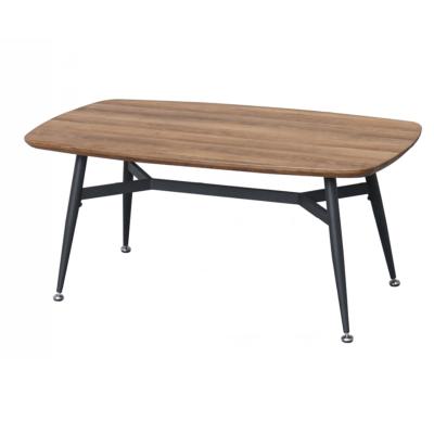 China Practical& cheap metal coffee table wood tea table simple design with factory cheap price for sale