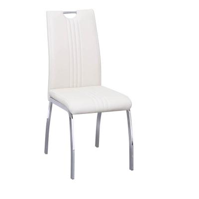 China Soft& comfortable& cheap dining chair with cross back new mid century dining chair cheap dining chair for sale