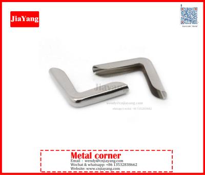 China various size metal sivler plating box corner protector for sale