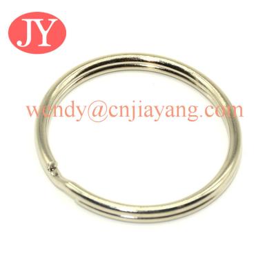 China jiayang nickle color  high quality aperture key ring parts for sale