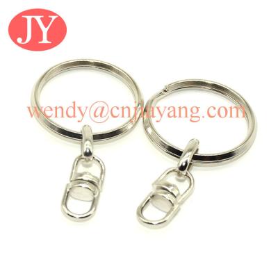 China jiayang  high quality bulk price 2.0mm wire key ring gold plated for sale