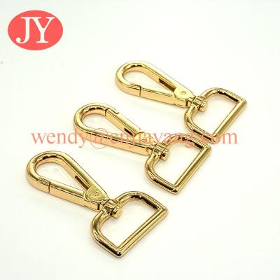 China jiayang gold color 32mm swivel snap hook for purse / handbags for sale