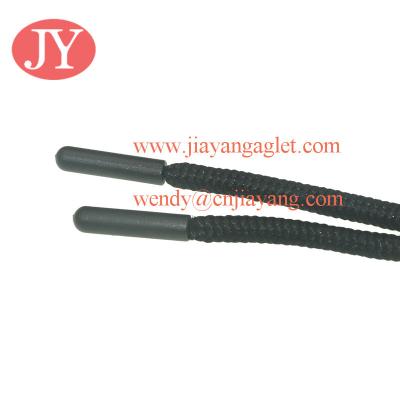 China Jiayang 2021New plastic aglet cord end plastic tipping for hoodie cords for sale