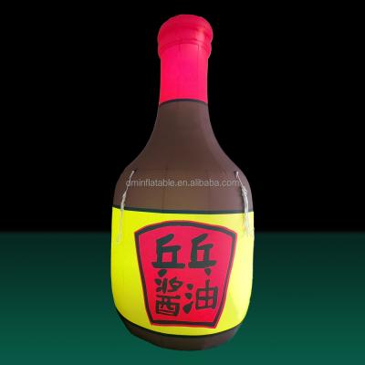 China Inflatable Promotion Advertising Inflatable Whiskey Bottle Tequila Bottle With Logo Printing for sale