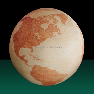 China Promotion LED Lighting Inflatable Float Moon Globe Balloon Planets For Events Decoration Exhibition for sale