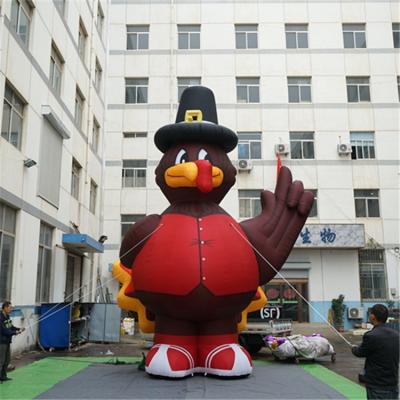 China DAMING Hot Sale Thanksgiving Promotion Decorations Holiday Home Outdoor Party Outdoor Led Lights Air Blown Up Turkey for sale