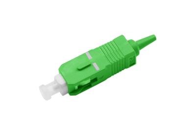 China Conector del cordón de remiendo del simplex 0.9m m del conector de la fibra óptica del solo modo del SC APC en venta