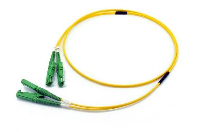 China High Speed E2000 Duplex Simplex Fiber Optic Patch Cords APC UPC LSZH Fiber Patch Cord for sale