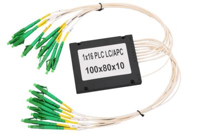 China módulo unimodal del ABS de Pigtailed del empalme del divisor 1x16 1x32 del PLC de la fibra óptica de 2.0m m LC UPC en venta