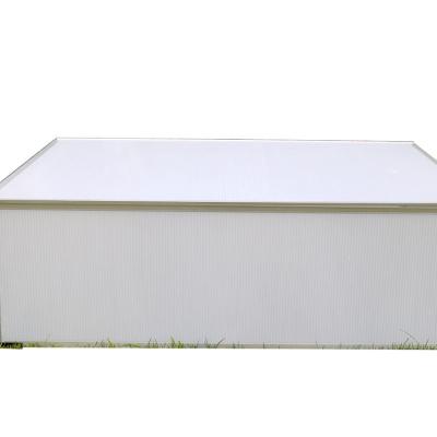 China Easily Assembled Outdoor Aluminum Metal Garden Storage Shed for sale