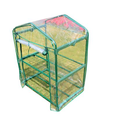 China New Agricultural Easily Assembled Plastic Film Greenhouse Kits for sale