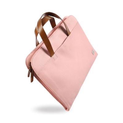 China Canvas Business Ladies Fashion Laptop Bag Unisex 15.6 Inch Laptop Waterproof Lightweight Messenger Bag Handle Bag for sale