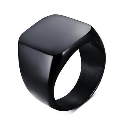 China Ring Design Fashion 316L Stainless Steel Punk Punk Color Men Ring for sale