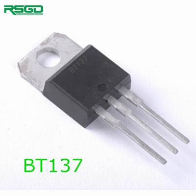 China triac bt137 600e 600d 800e BT136S-600D BT136S-600D, 118 BT136S-600E BT136X-600 BT137-600D 600E BT137 hot sale BT137 TO-220 for sale